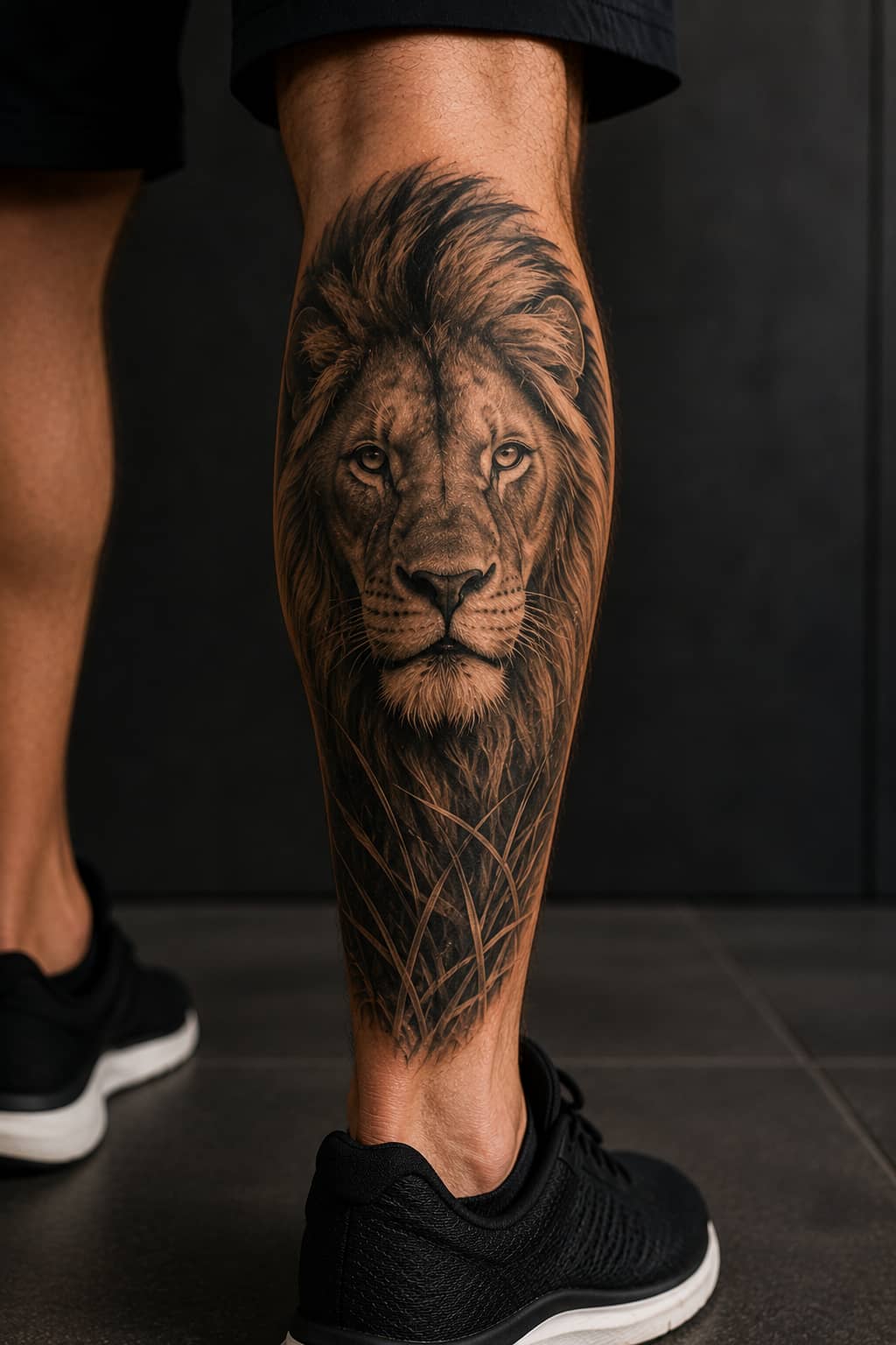 Tatouage lion