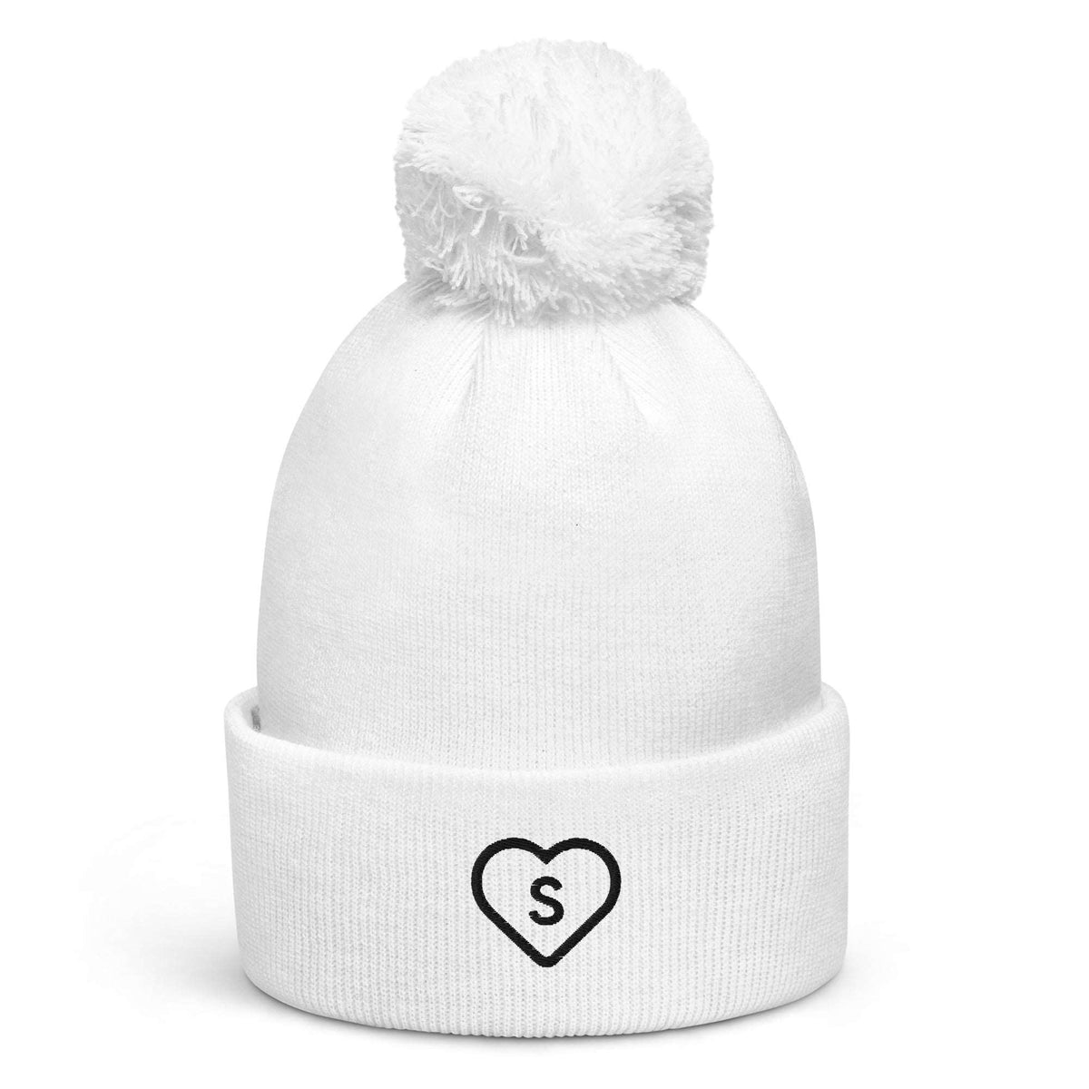 Bonnet Pompon | Coeur Initiale Coeur Tendre