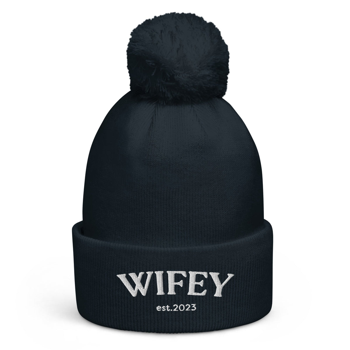 Bonnet Pompon | Wifey est + date Coeur Tendre