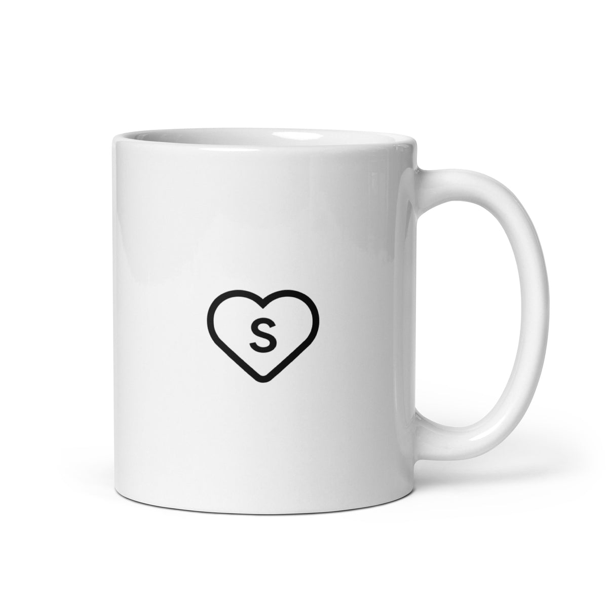 Mug | Coeur Initiale Coeur Tendre