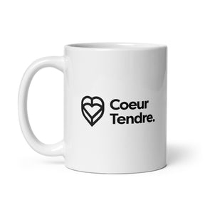 Mug | He is mine + date Coeur Tendre