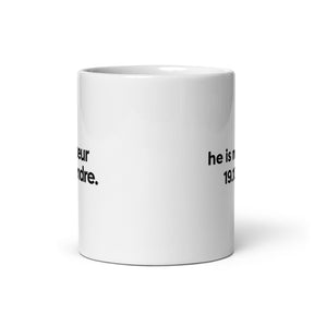 Mug | He is mine + date Coeur Tendre