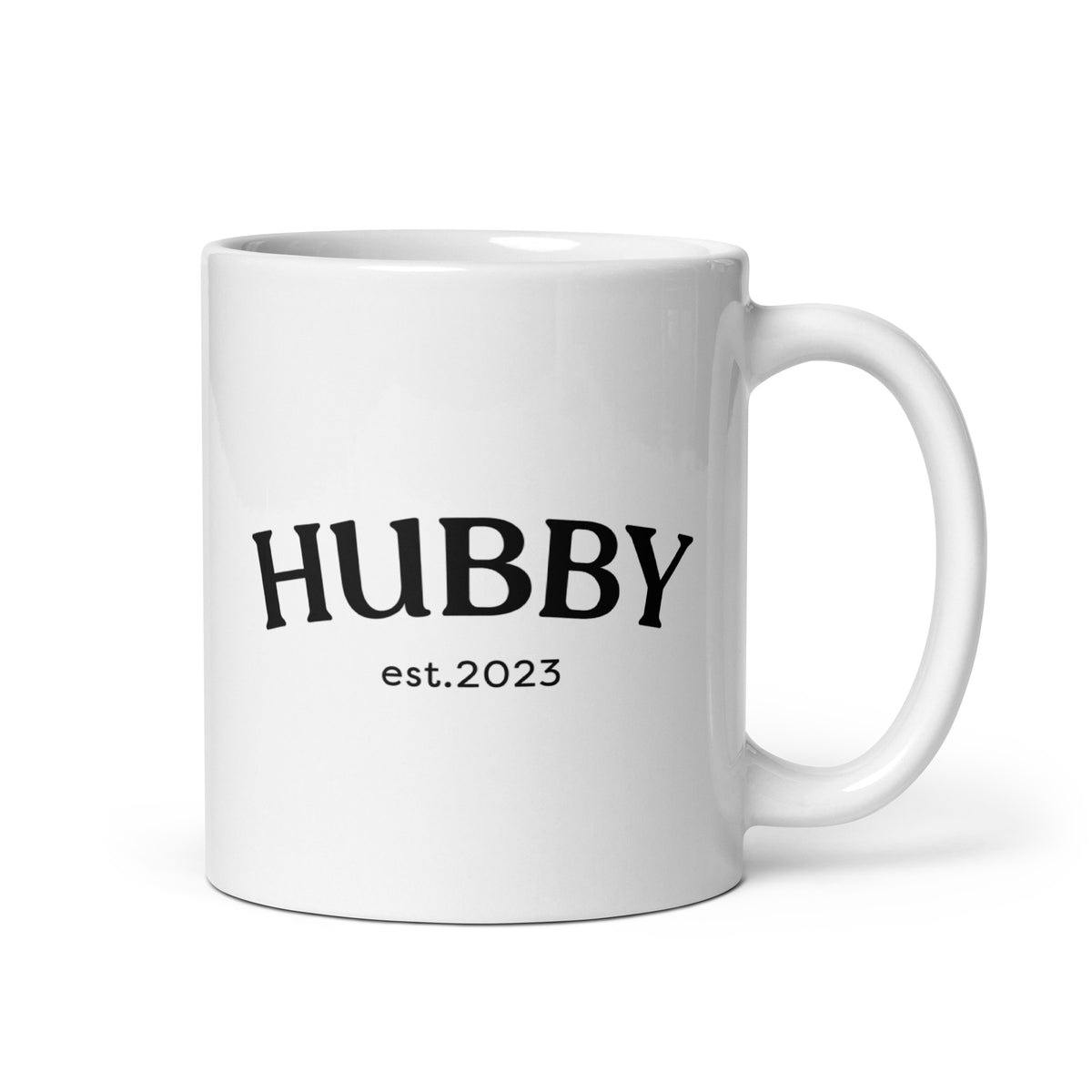 Mug | Hubby + date Coeur Tendre
