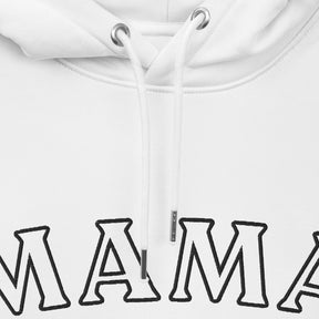 Sweat à Capuche | Mama est date + Prénom(s) Manche Coeur Tendre