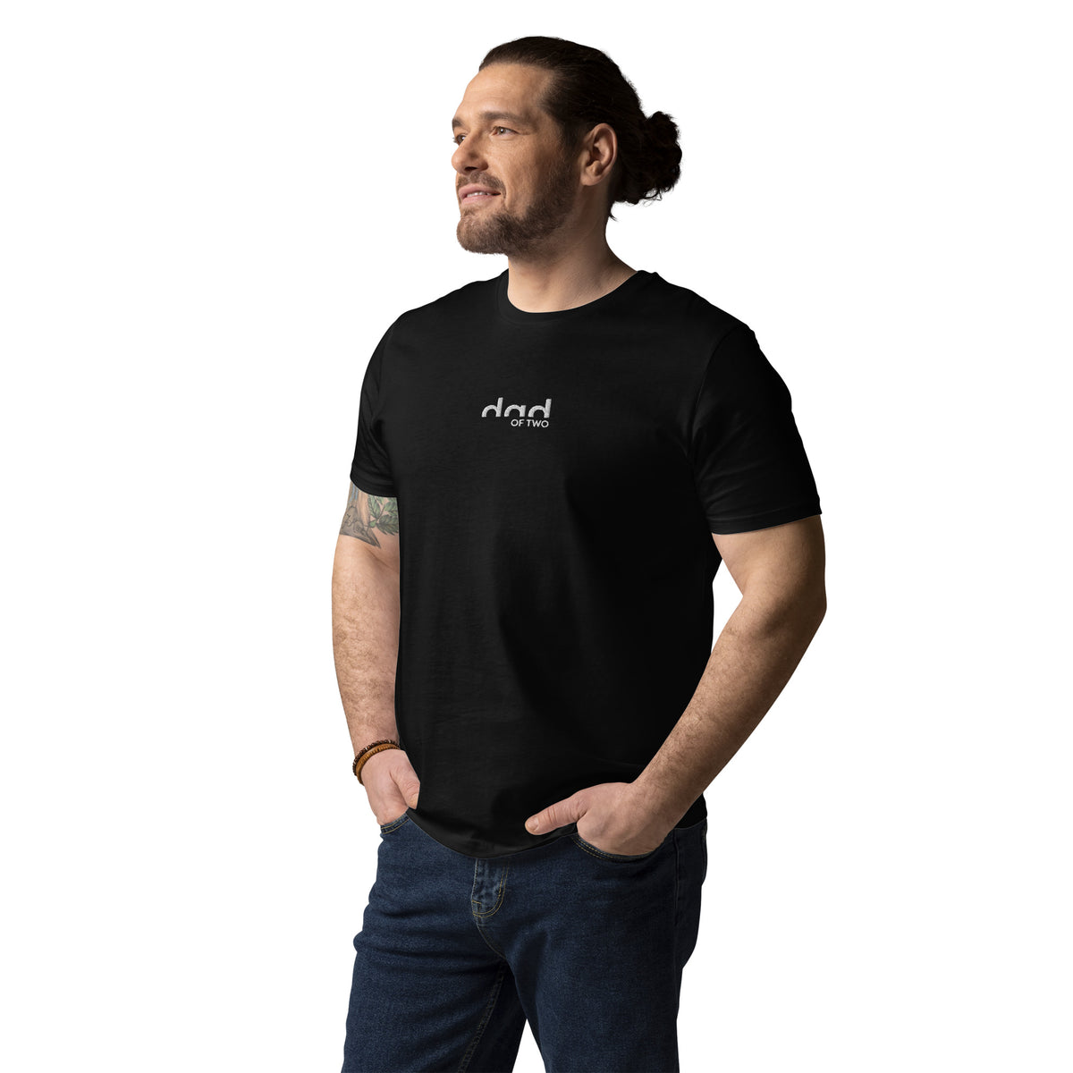 T-shirt | Dad of (nombre) Coeur Tendre