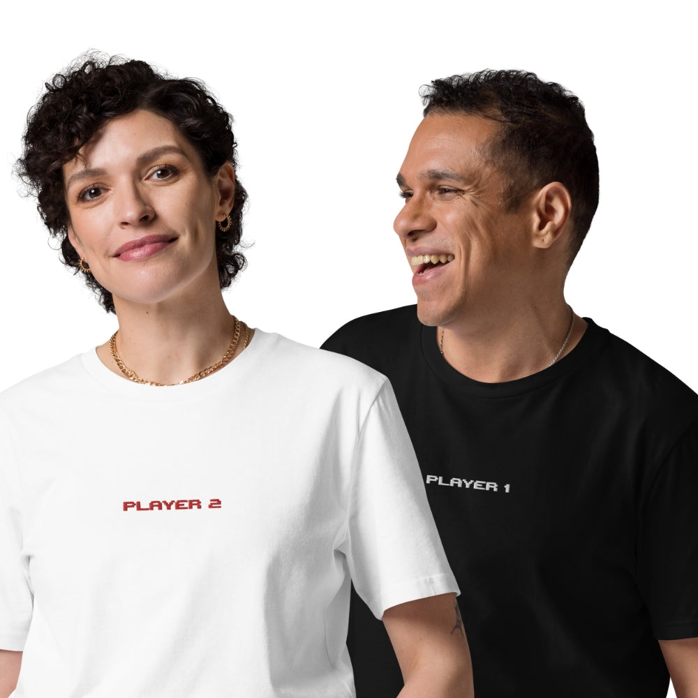 T-shirt Matchy-Matchy | Player 1 - Player 2 Coeur Tendre